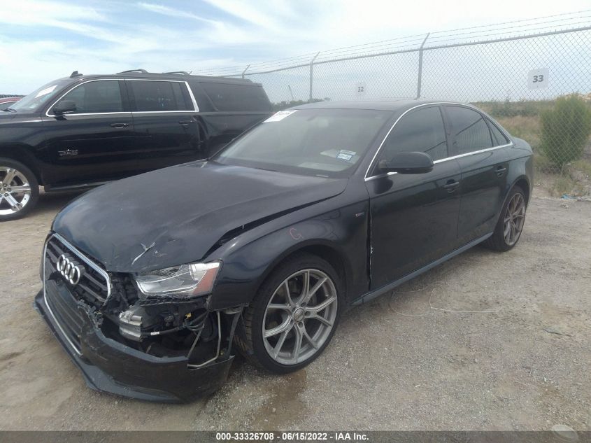 2014 AUDI A4 PREMIUM PLUS WAUFFAFL2EN023612