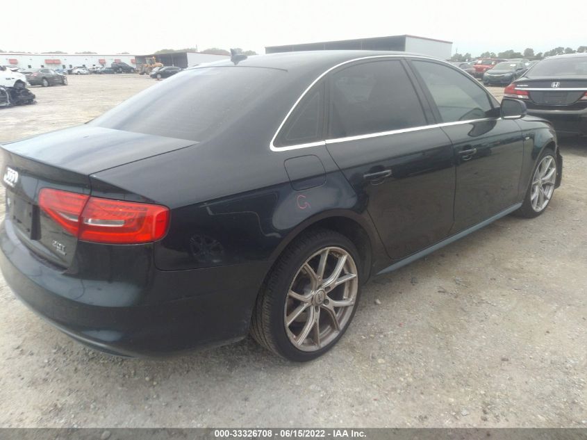 2014 AUDI A4 PREMIUM PLUS WAUFFAFL2EN023612