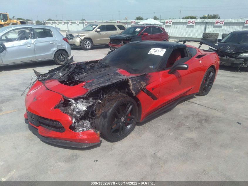 2014 CHEVROLET CORVETTE STINGRAY STINGRAY/2LT/Z51 1G1YJ2D77E5118827
