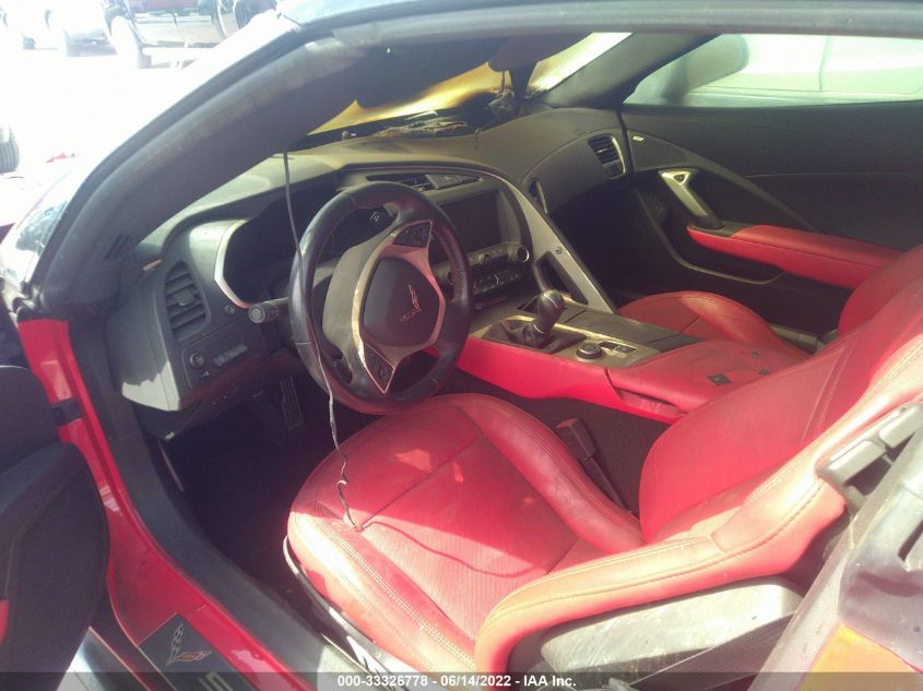 2014 CHEVROLET CORVETTE STINGRAY STINGRAY/2LT/Z51 1G1YJ2D77E5118827