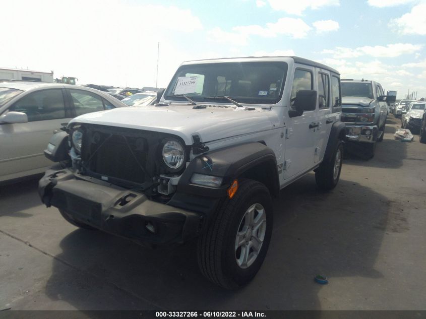 2020 JEEP WRANGLER UNLIMITED SPORT S 1C4HJXDN3LW147784
