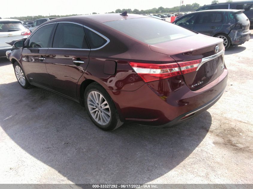 2013 TOYOTA AVALON HYBRID HYBRID/PREM/TOUR/LTD 4T1BD1EB0DU005206