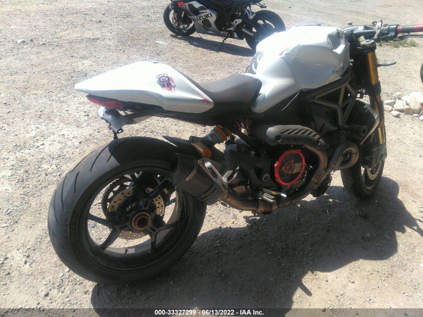 2015 DUCATI MONSTER 1200 S ZDM1RBSW8FB011448
