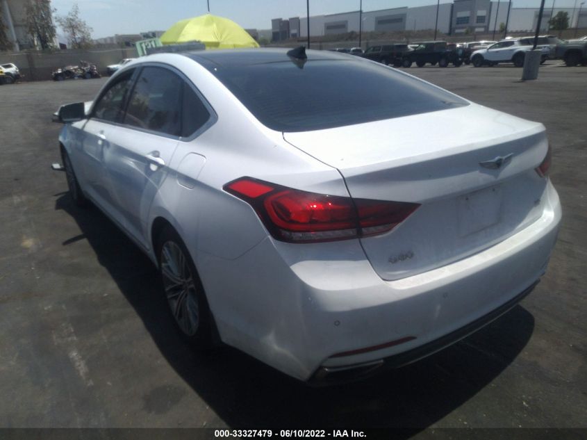 2018 GENESIS G80 PREMIUM/ULTIMATE KMHGN4JE5JU282451