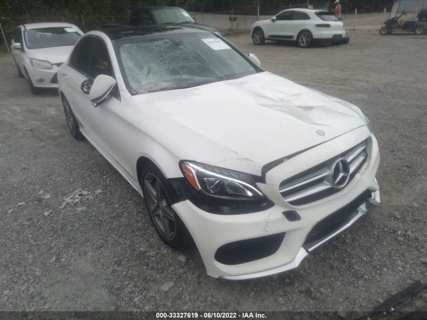 2016 MERCEDES-BENZ C-CLASS C 300 55SWF4KB4GU108064