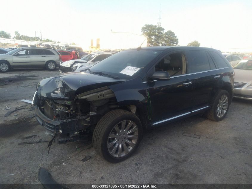 2013 LINCOLN MKX 2LMDJ6JK1DBL27254