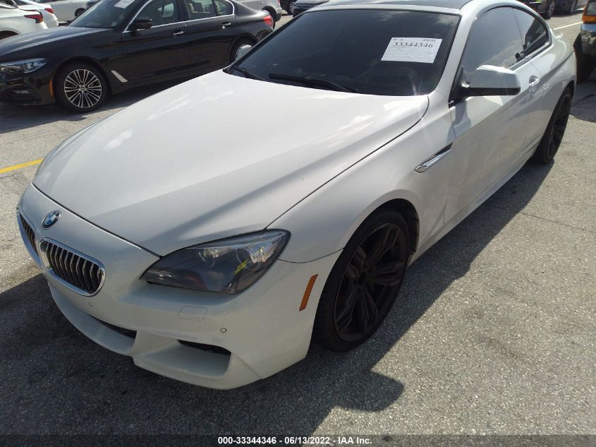 2013 BMW 6 SERIES 650I WBAYM9C56DDW20348