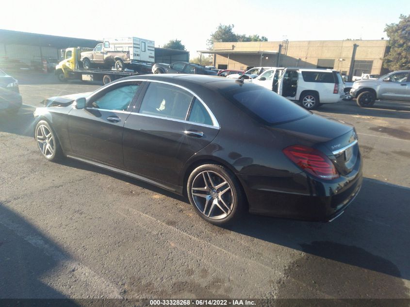 2014 MERCEDES-BENZ S-CLASS S 550 WDDUG8CB1EA054374
