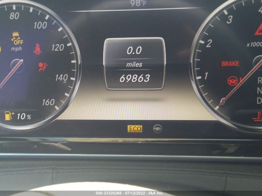2014 MERCEDES-BENZ S-CLASS S 550 WDDUG8CB1EA054374