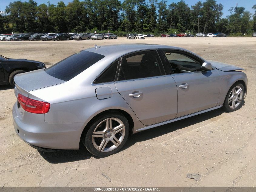 2015 AUDI A4 PREMIUM PLUS WAUFFAFL6FN038485