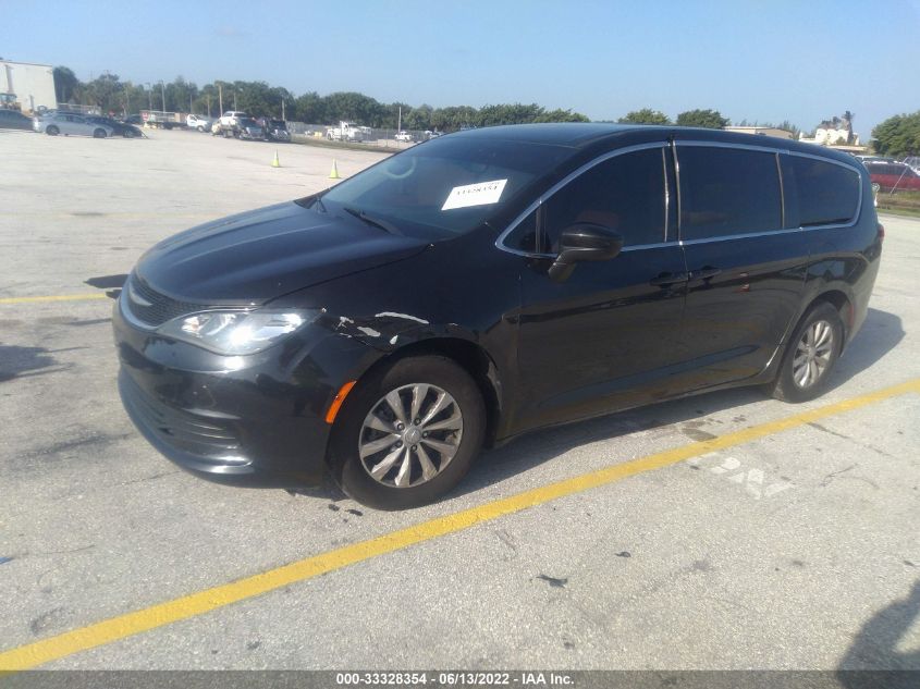 2017 CHRYSLER PACIFICA TOURING 2C4RC1DG9HR552027