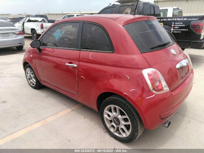 2013 FIAT 500 POP 3C3CFFAR0DT511491