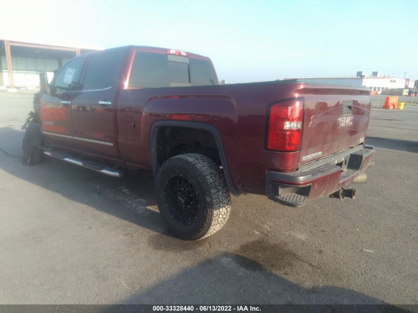 2015 GMC SIERRA 2500HD K2500 SLT 1GT12ZE85FF639157