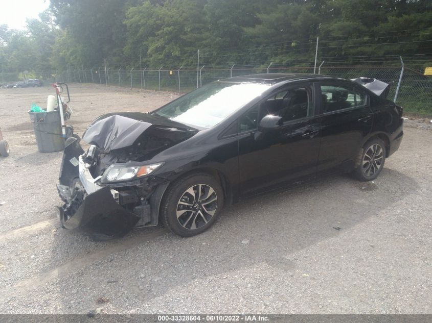 2013 HONDA CIVIC SDN EX 19XFB2F89DE075628