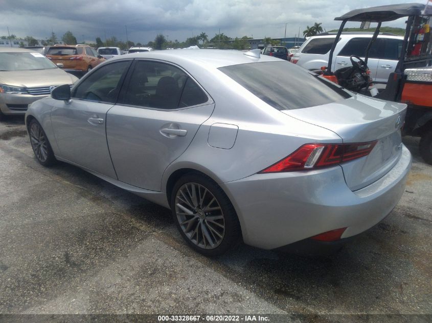 2015 LEXUS IS 250 JTHBF1D21F5053597