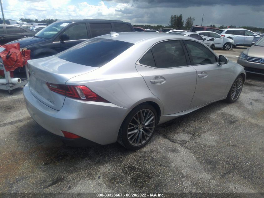 2015 LEXUS IS 250 JTHBF1D21F5053597
