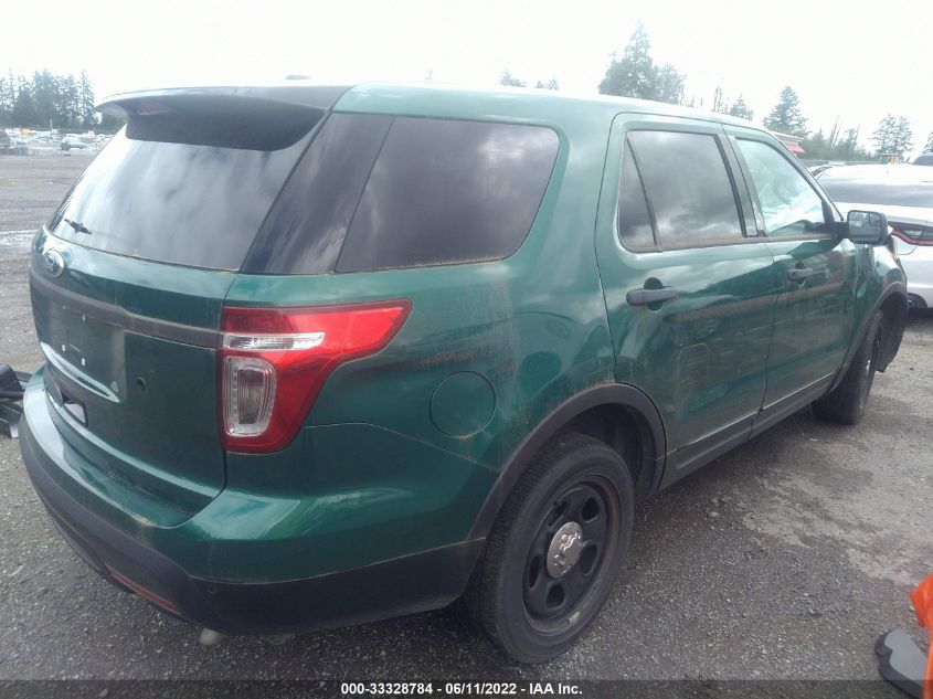 2013 FORD UTILITY POLICE 1FM5K8AR8DGC73076
