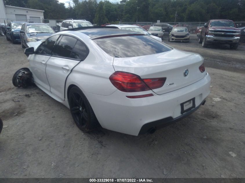 2014 BMW 6 SERIES 640I XDRIVE WBA6B8C59ED452469