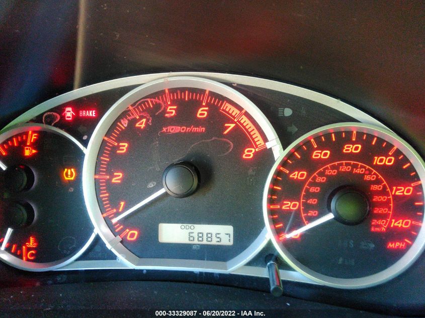 2013 SUBARU IMPREZA SEDAN WRX WRX JF1GV7F69DG018228