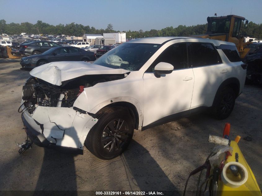 2022 NISSAN PATHFINDER S 5N1DR3AA3NC230150