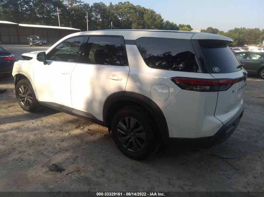 2022 NISSAN PATHFINDER S 5N1DR3AA3NC230150