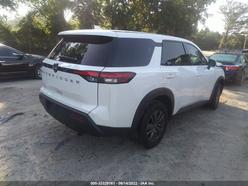 2022 NISSAN PATHFINDER S 5N1DR3AA3NC230150
