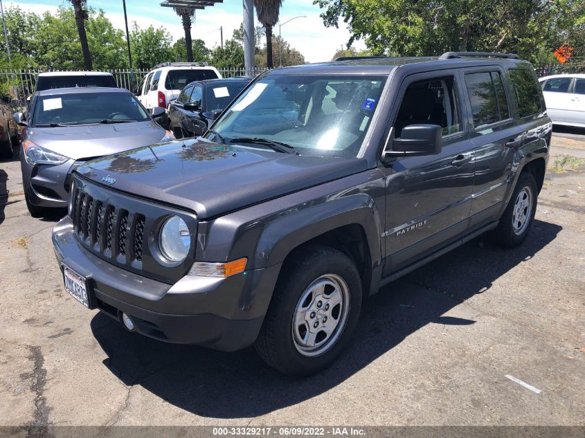 2015 JEEP PATRIOT SPORT 1C4NJPBA0FD400403