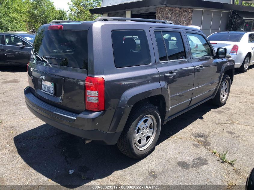 2015 JEEP PATRIOT SPORT 1C4NJPBA0FD400403