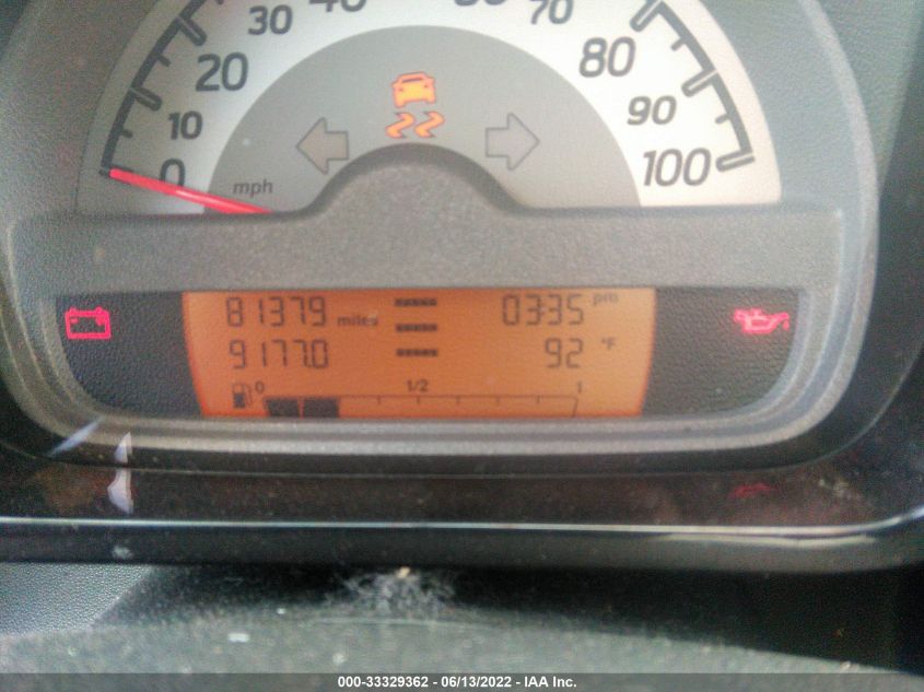 2013 SMART FORTWO PURE/PASSION WMEEJ3BA2DK602520