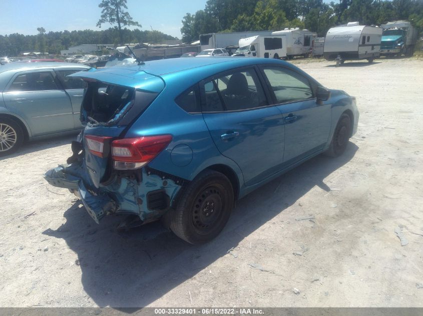 2019 SUBARU IMPREZA 4S3GTAA60K3721080