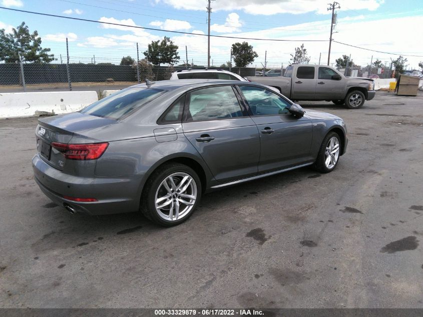 2017 AUDI A4 SEASON OF AUDI ULTRA WAUKMAF44HN038582