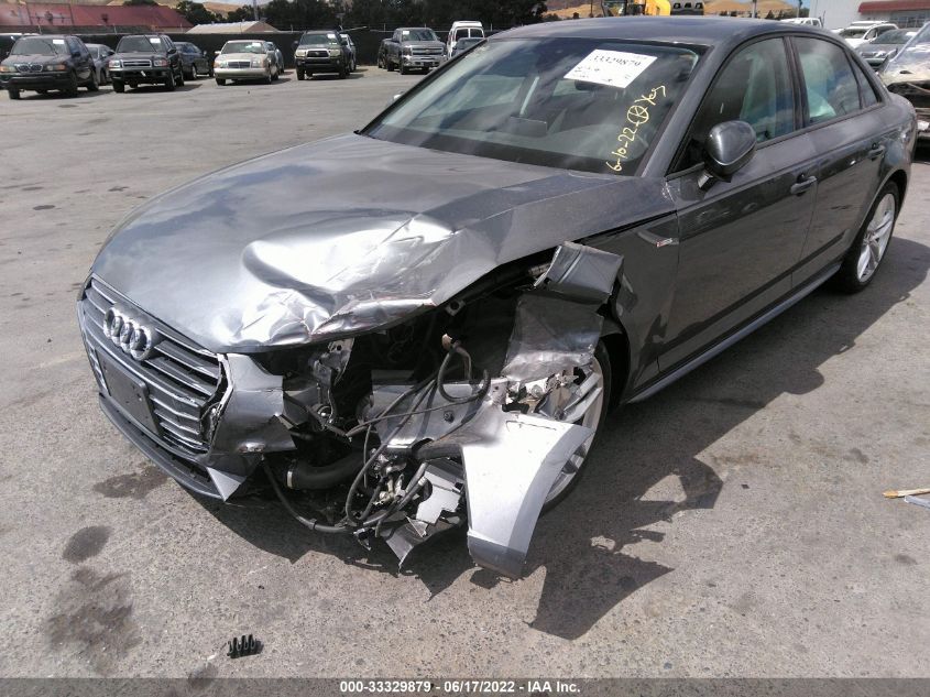 2017 AUDI A4 SEASON OF AUDI ULTRA WAUKMAF44HN038582