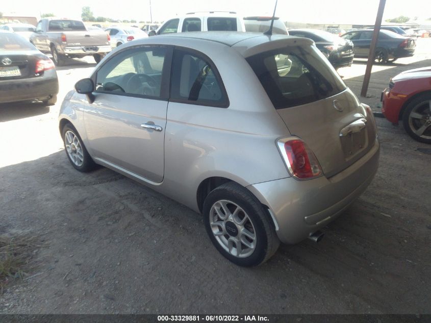 2013 FIAT 500 POP 3C3CFFAR6DT545967