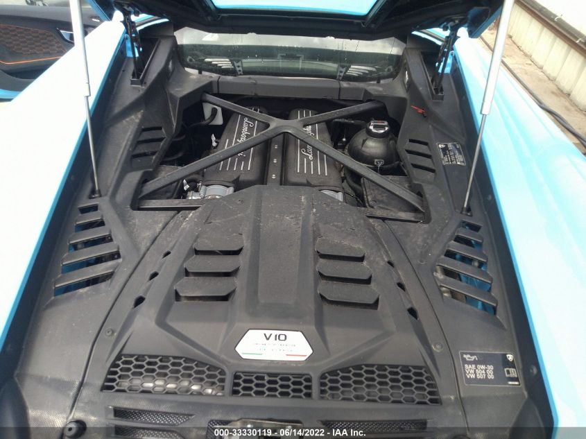 2022 LAMBORGHINI HURACAN EVO ZHWUF4ZFXNLA19086