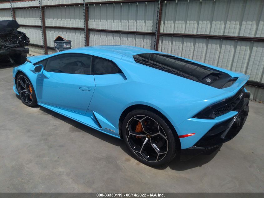 2022 LAMBORGHINI HURACAN EVO ZHWUF4ZFXNLA19086