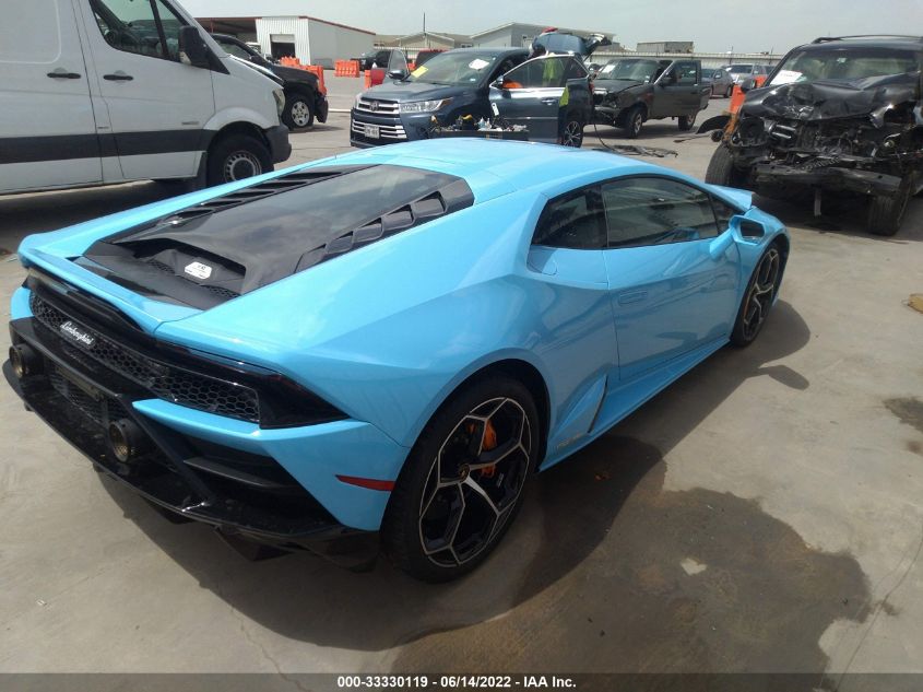 2022 LAMBORGHINI HURACAN EVO ZHWUF4ZFXNLA19086