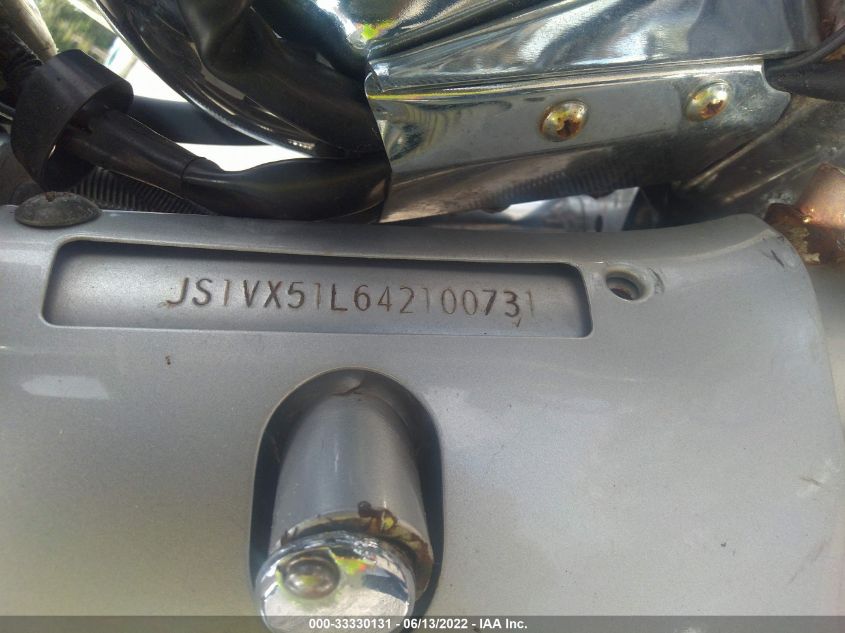 2004 SUZUKI VS1400 GLP JS1VX51L642100731