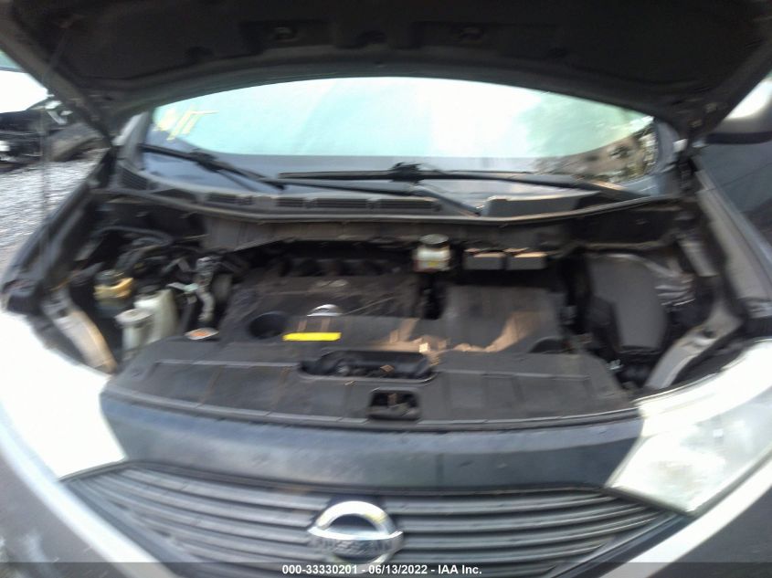2014 NISSAN QUEST S JN8AE2KP8E9105923