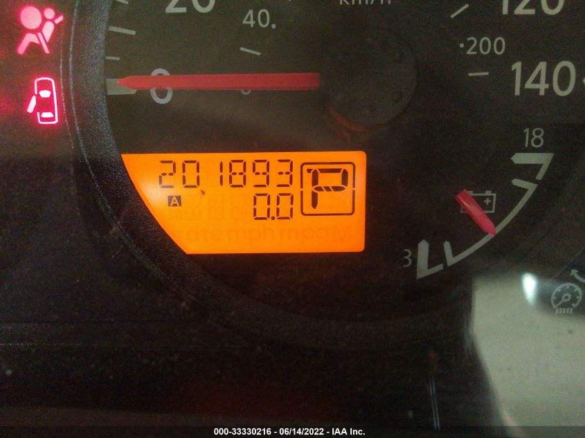 2013 NISSAN XTERRA S 5N1AN0NU0DN817331