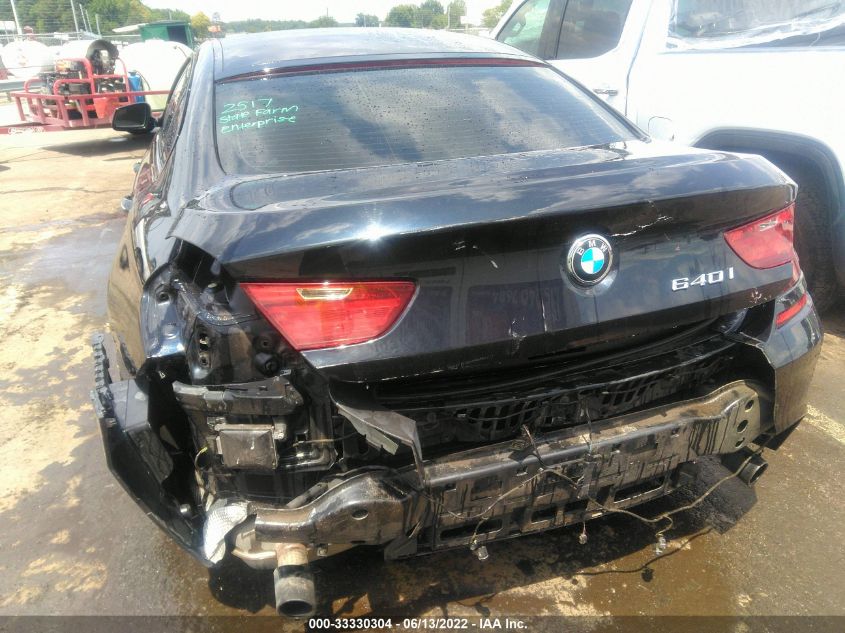 2014 BMW 6 SERIES 640I WBA6A0C57ED317396