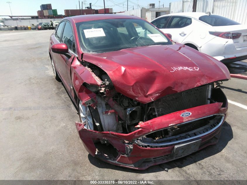 2019 FORD FUSION HYBRID SE 3FA6P0LU9KR188482