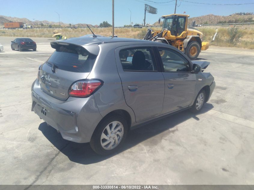 2022 MITSUBISHI MIRAGE ES/LE ML32AUHJXNH005678