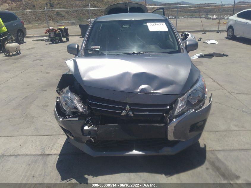 2022 MITSUBISHI MIRAGE ES/LE ML32AUHJXNH005678