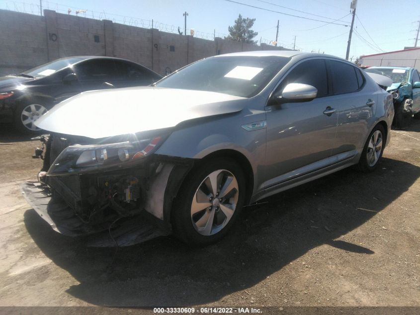 2014 KIA OPTIMA HYBRID EX KNAGN4AD1E5069053