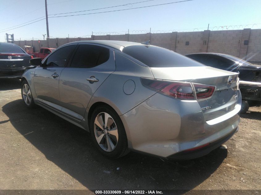 2014 KIA OPTIMA HYBRID EX KNAGN4AD1E5069053