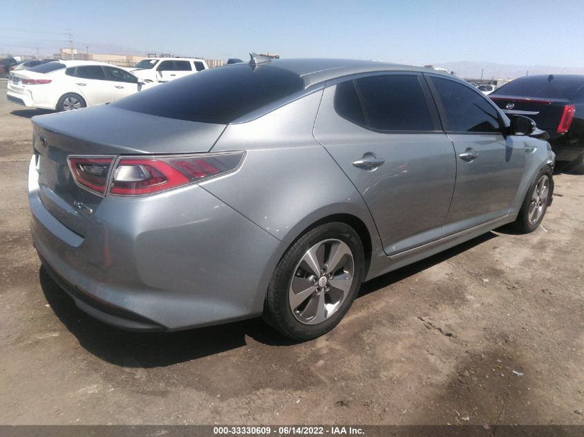 2014 KIA OPTIMA HYBRID EX KNAGN4AD1E5069053