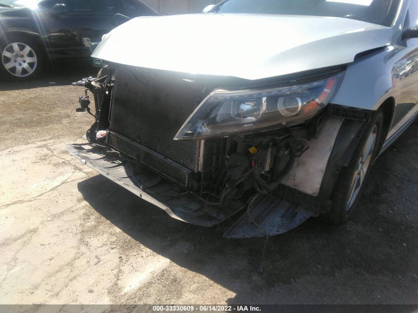 2014 KIA OPTIMA HYBRID EX KNAGN4AD1E5069053