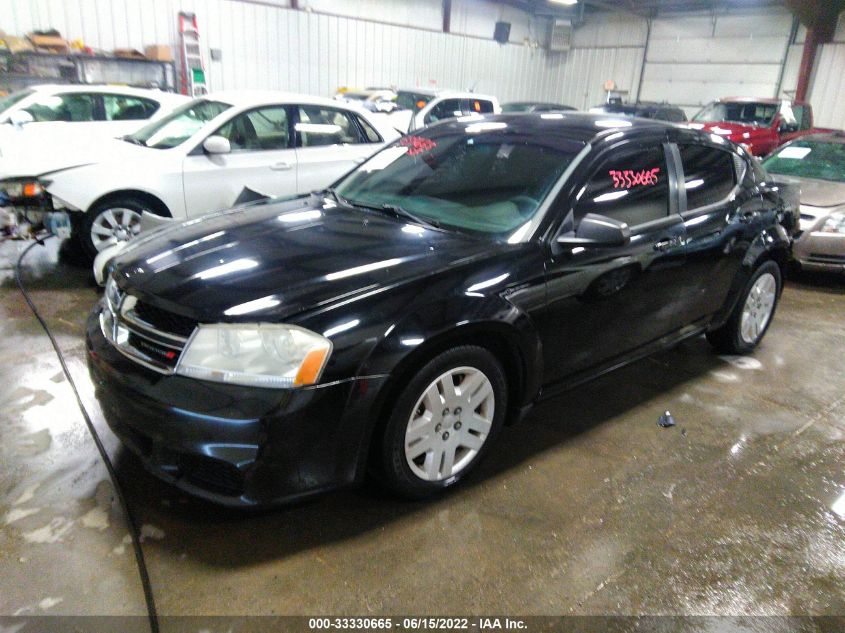 2014 DODGE AVENGER SE 1C3CDZAG3EN111304