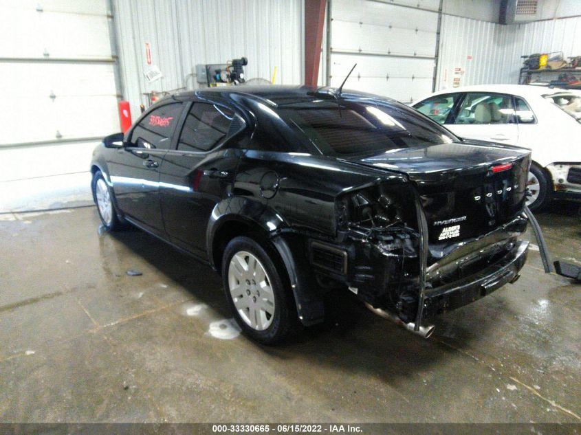 2014 DODGE AVENGER SE 1C3CDZAG3EN111304