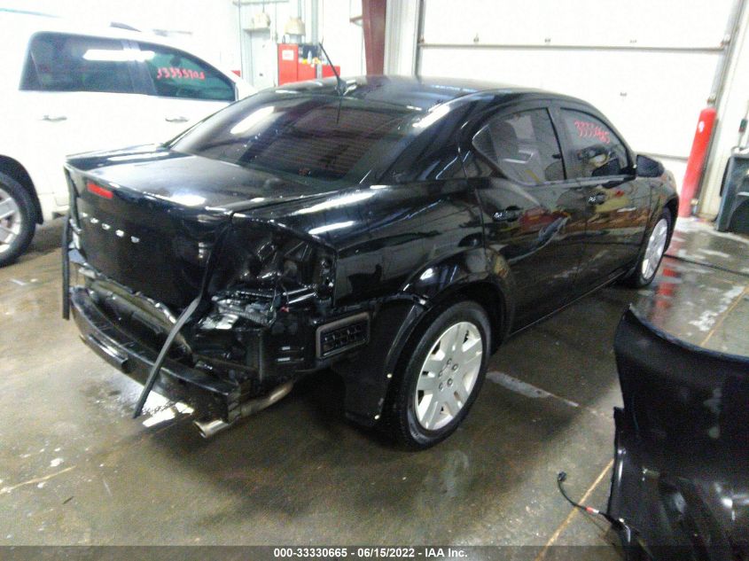 2014 DODGE AVENGER SE 1C3CDZAG3EN111304